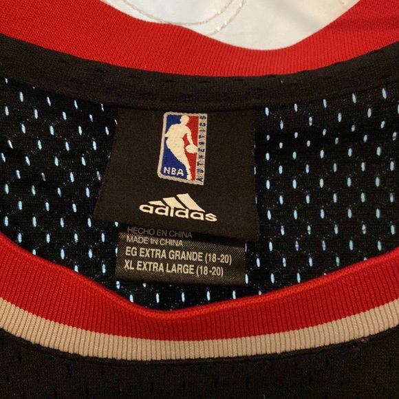 Adidas Portland Trailblazers Greg Oden Jersey Size Youth XL 🔥 - Picture 6 of 7